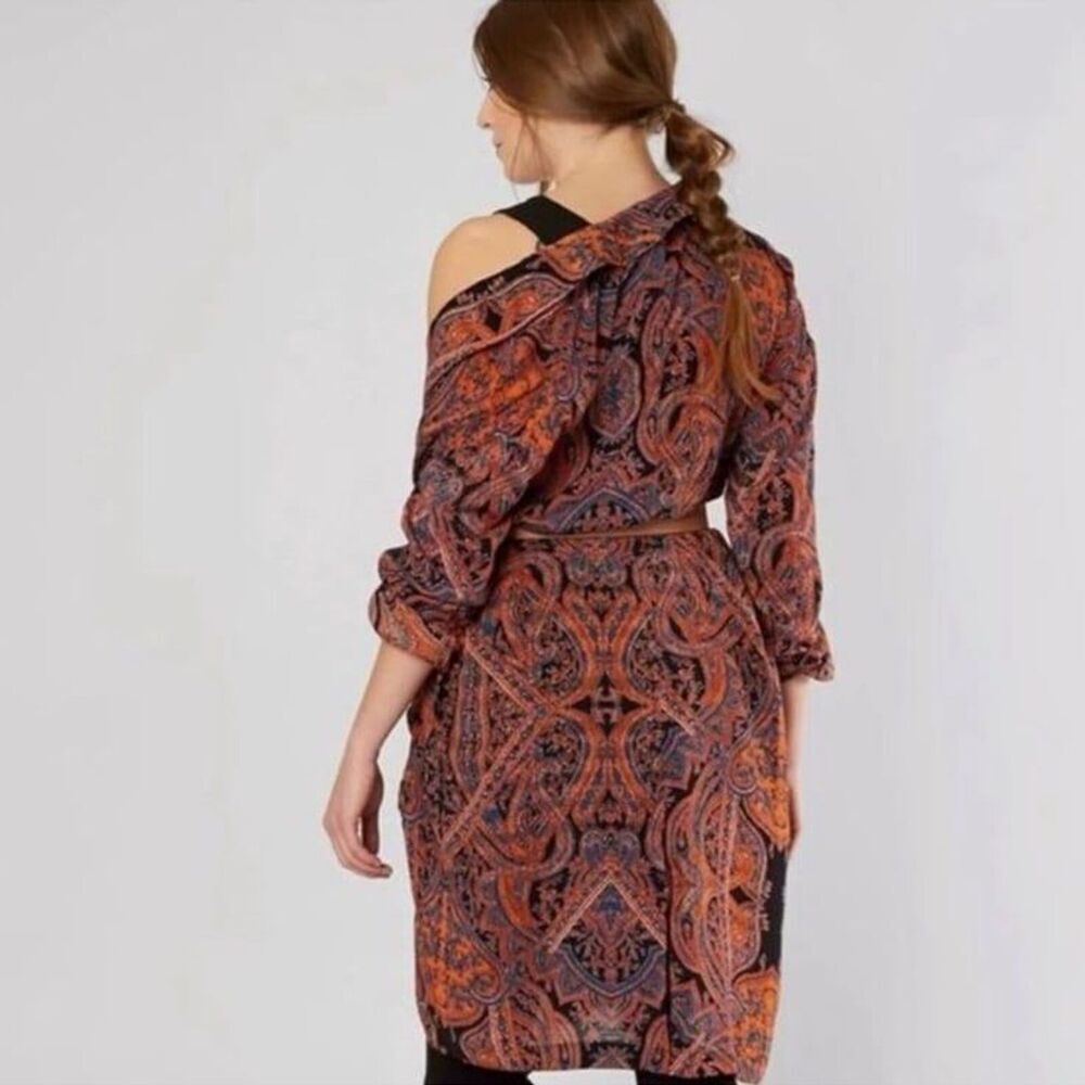 Free People Multicolor Paisley Kimono Top - Picture 3 of 12